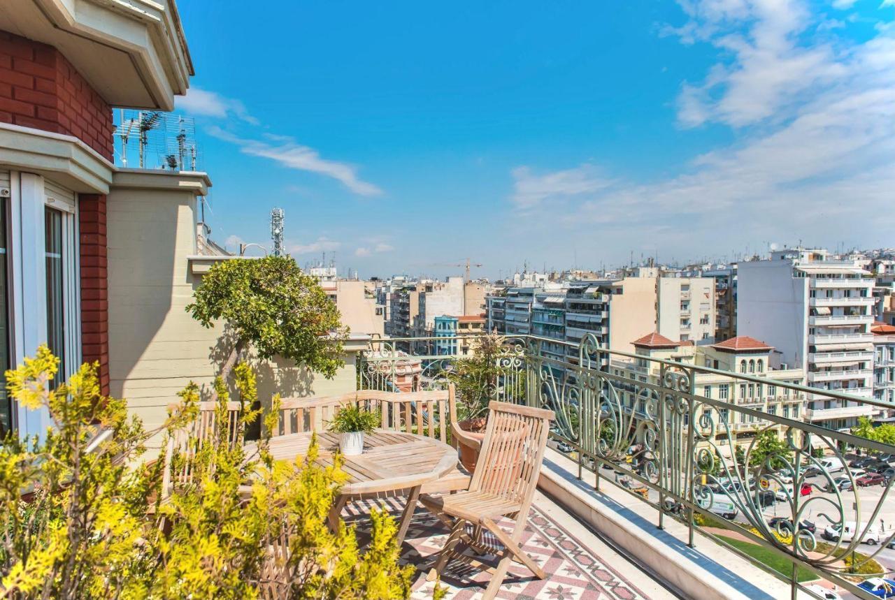 #Lighthouse Penthouse By Halu! Apts Apartamento Tessalónica Exterior foto
