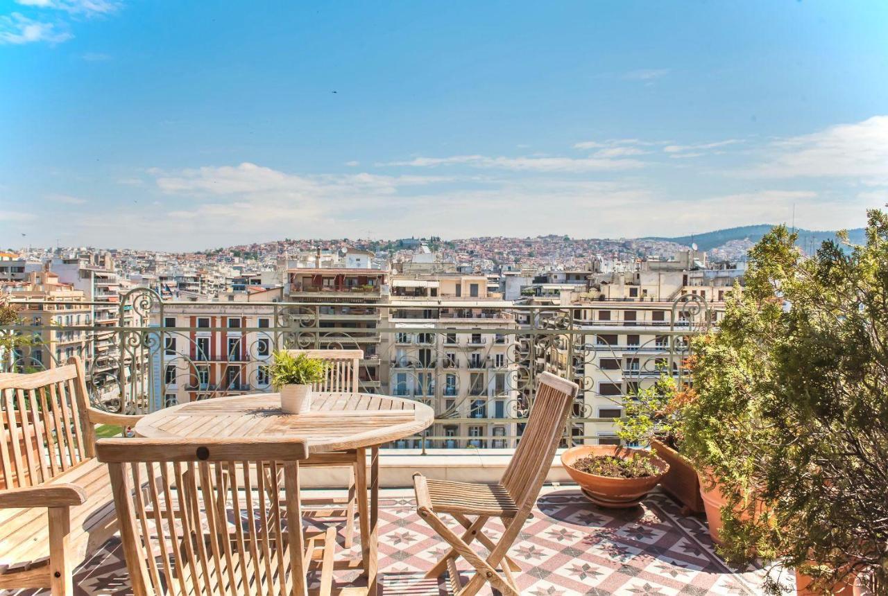 #Lighthouse Penthouse By Halu! Apts Apartamento Tessalónica Exterior foto