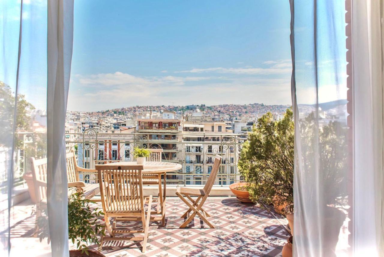#Lighthouse Penthouse By Halu! Apts Apartamento Tessalónica Exterior foto