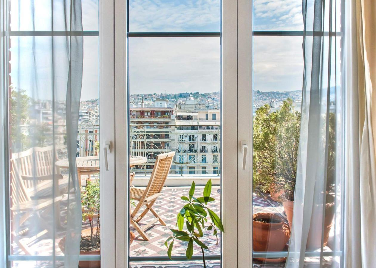 #Lighthouse Penthouse By Halu! Apts Apartamento Tessalónica Exterior foto