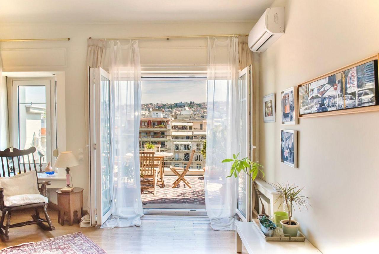 #Lighthouse Penthouse By Halu! Apts Apartamento Tessalónica Exterior foto
